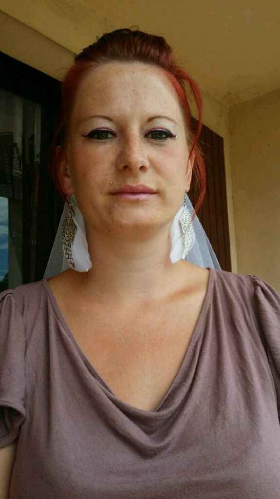 Essai coiffure et maquillage faits - 1