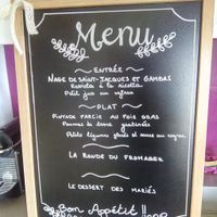 Le menu