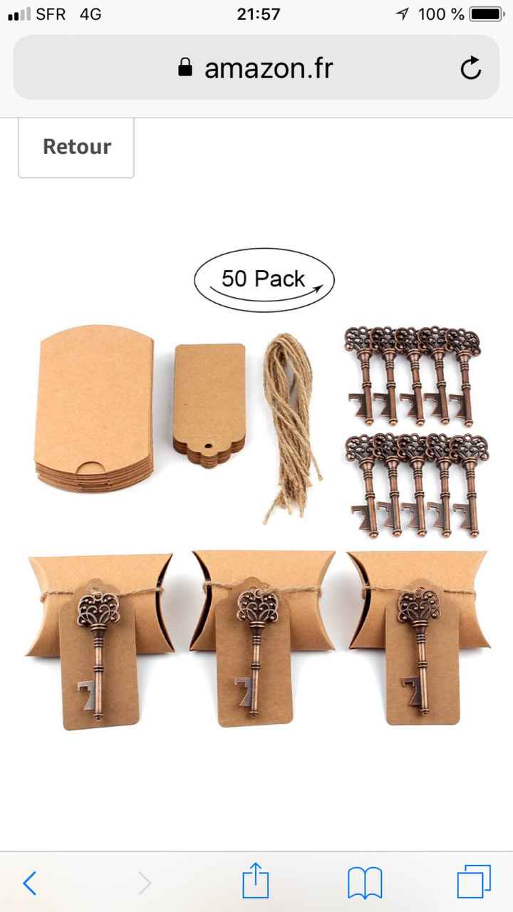 Cadeaux des invités - 1