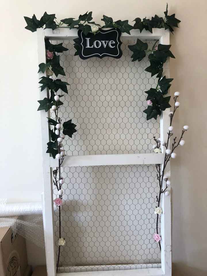 Merci Action : deco présentoir plan de tables - 1