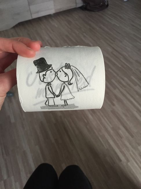 Notre papier toilette !!! :) - 2
