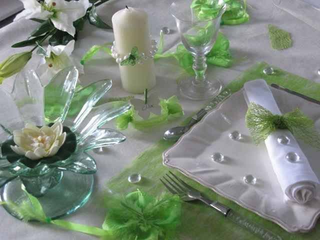 décoration table