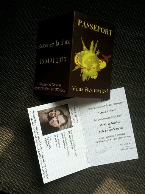 A quoi ressemblent vos "save the date" ? - 1