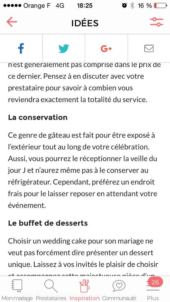 Je voulais faire mon wedding cake... - 1