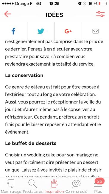 Je voulais faire mon wedding cake... - 1
