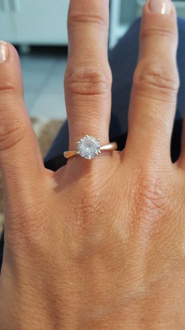  Bague de fiançaille 💍 - 1