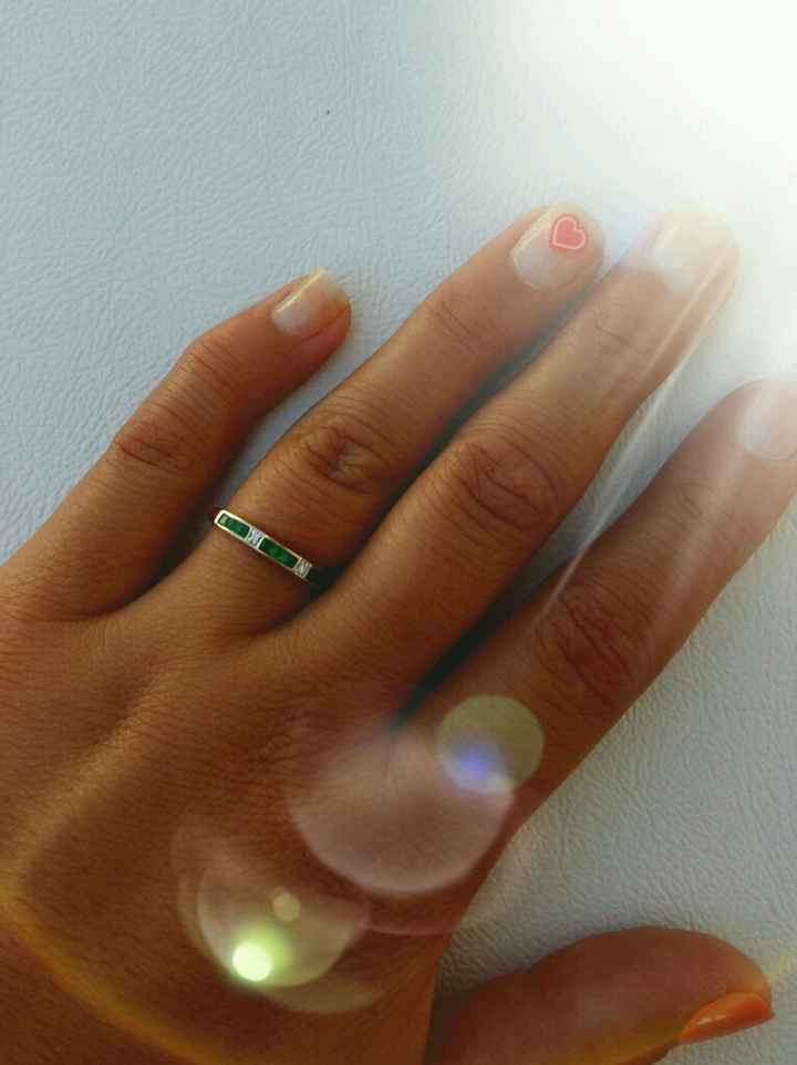 La bague de fiançailles. .. - 1