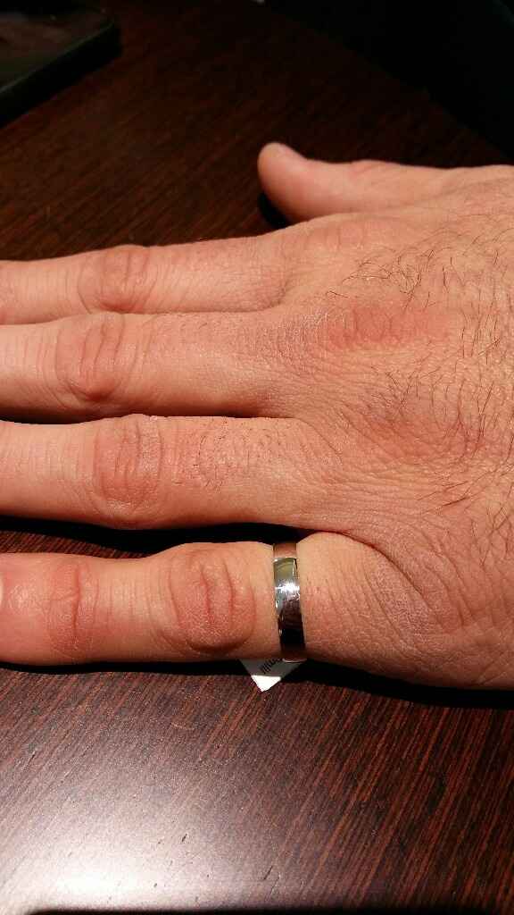 Voici nos alliances 😍 - 3