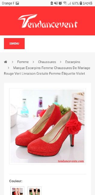 Chaussure mariée - 2