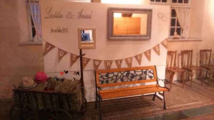 Mariés depuis plus d'une semaine, voici notre deco de salle - 6