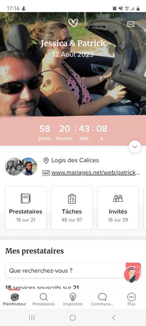 Capture depuis l'application mobile ton compte à rebours et partage-le ⏳😍 5