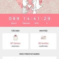 Oú en sont vos compteurs Mariages.net ? - 1