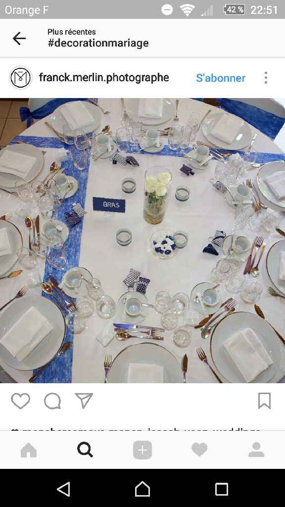 Decoration bleue blanc rouge - 1