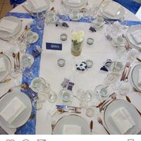 Decoration bleue blanc rouge - 1