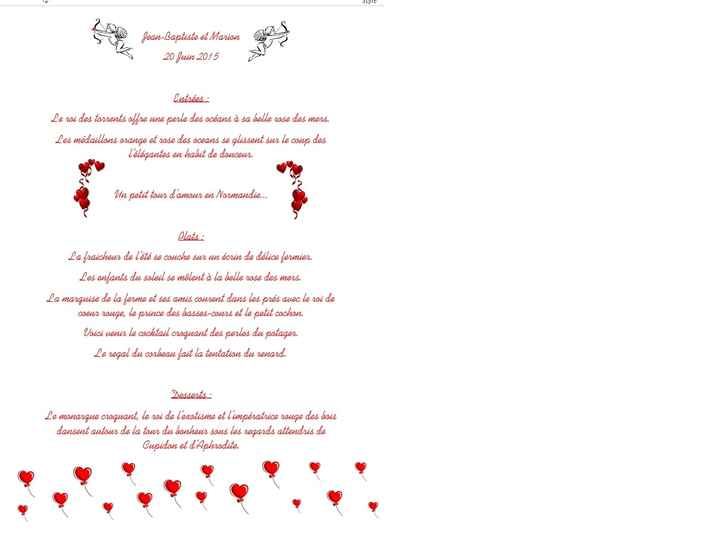Maquette menu photophore 
