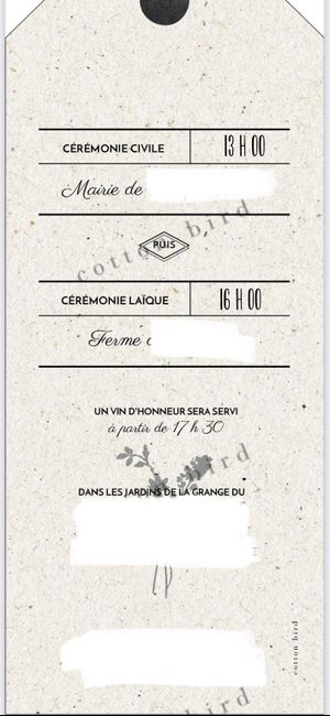 Faire-parts commandés 3