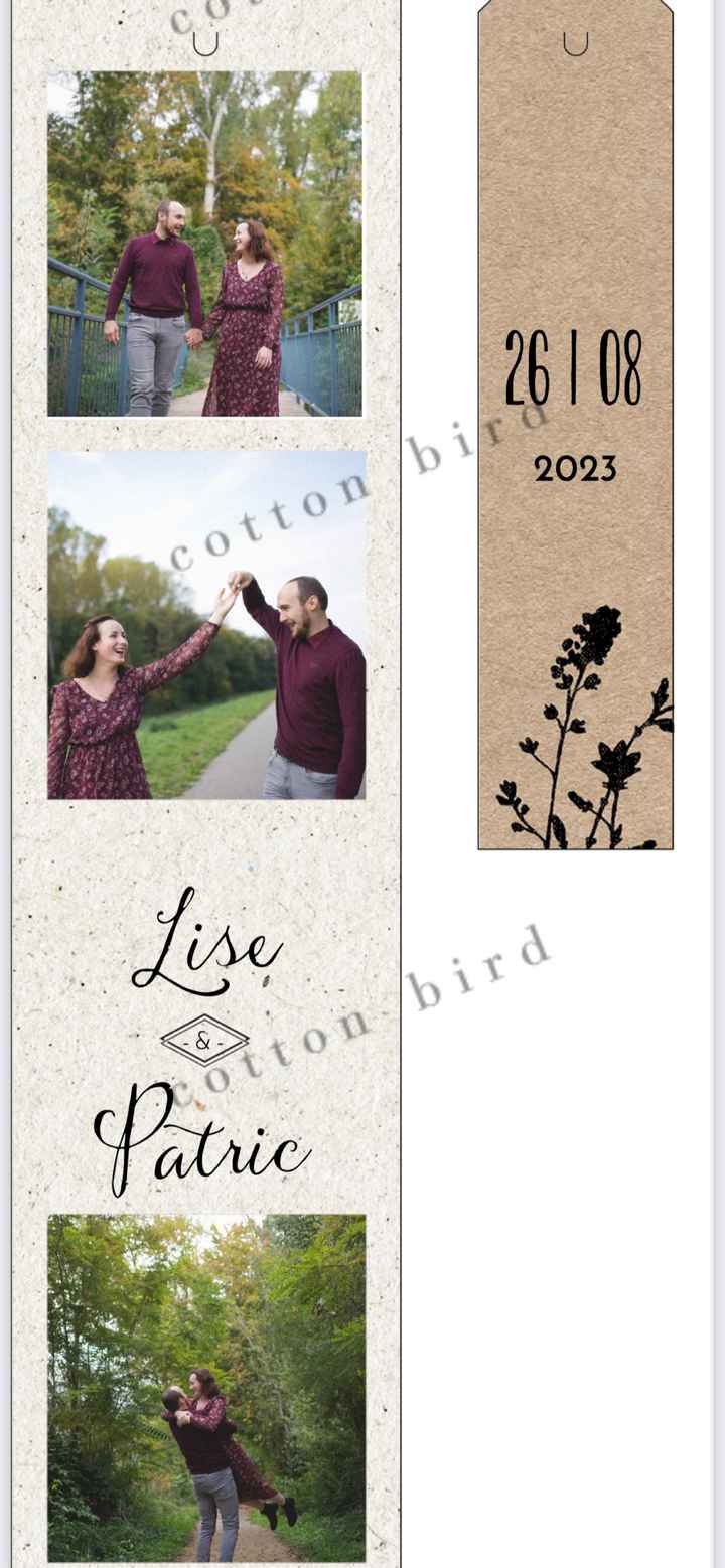 Faire-parts commandés - 1