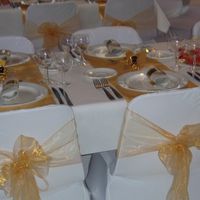 Housses de chaises et noeuds de chaise