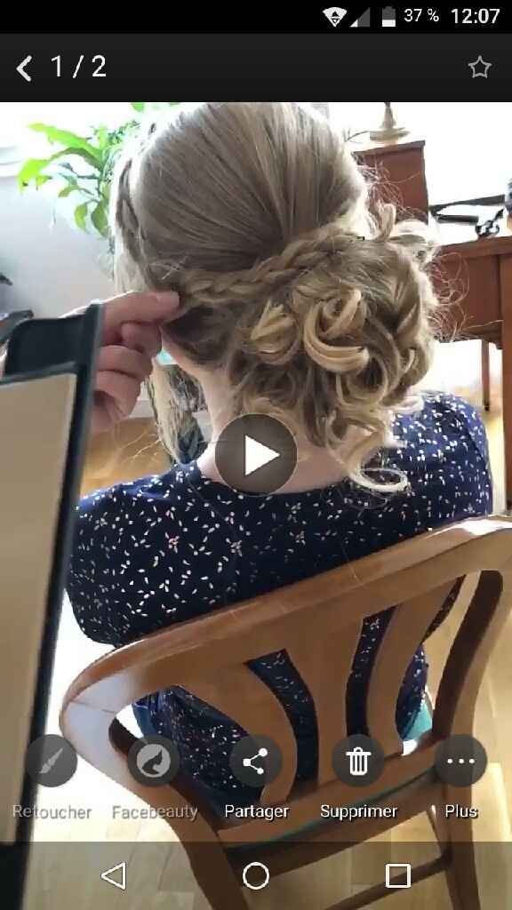 Essai coiffure et maquillage - 1