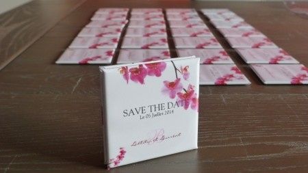 Notre Save The Date magnet aimanté