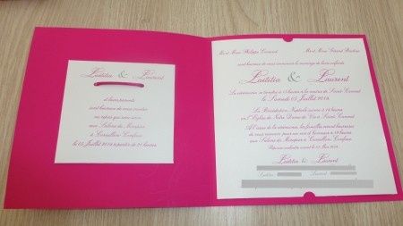 Notre faire-part
