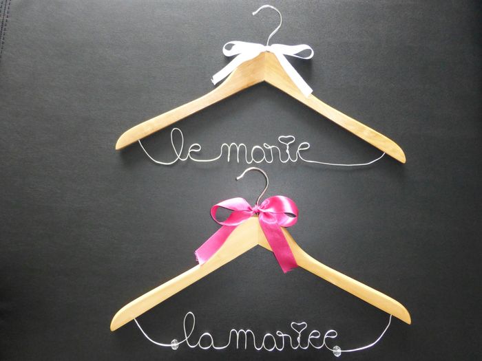 Nos cintres personnalisés DIY
