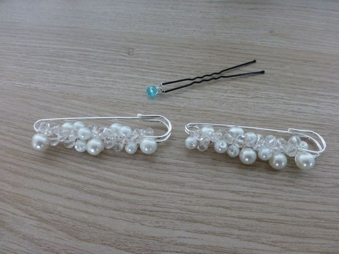 Mes 2 broches pour remonter ma traine