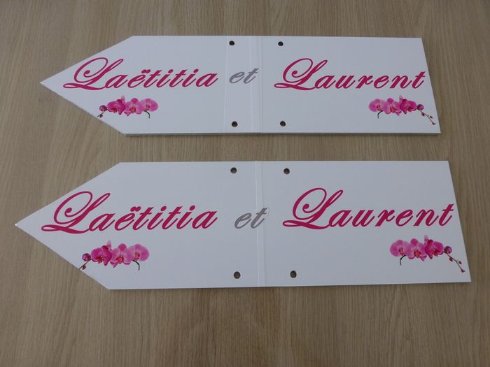 Mes panneaux de direction DIY