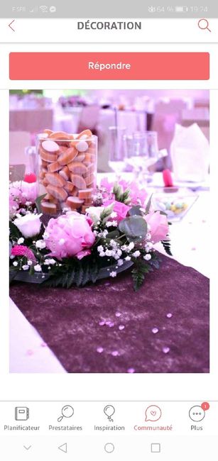 Plan de table et marque place 1