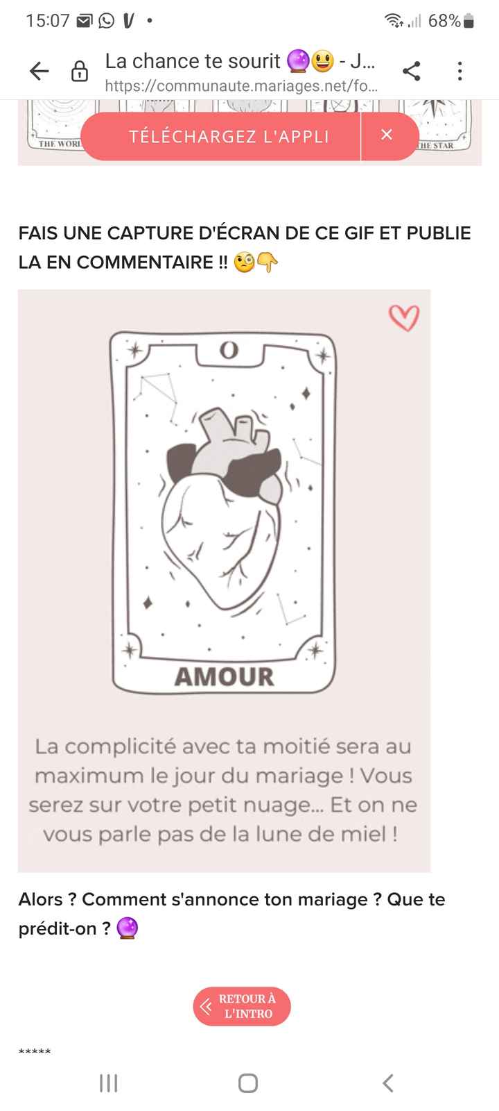 La chance te sourit 🔮😃 - 1