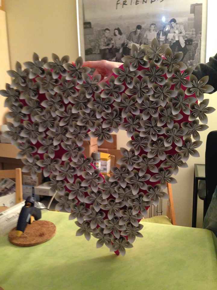 Coeur origamis