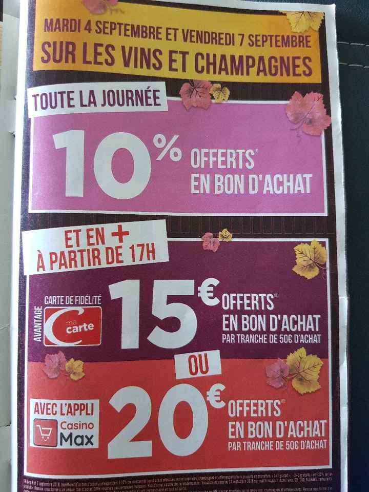 Bon plan vin et champagne - 1