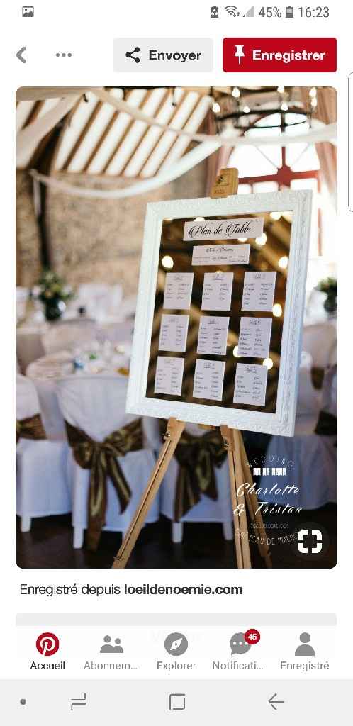 Mes miroirs pour plan de table - 3