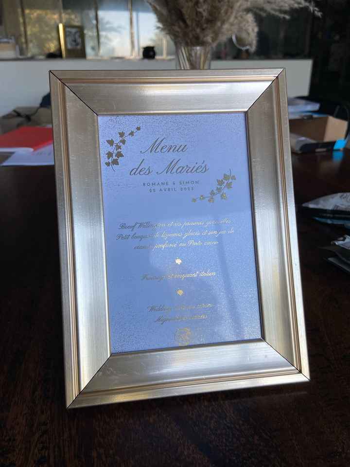 Menu - 1
