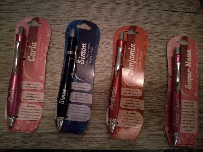 Stylos témoins et sacs enfants ! - 2