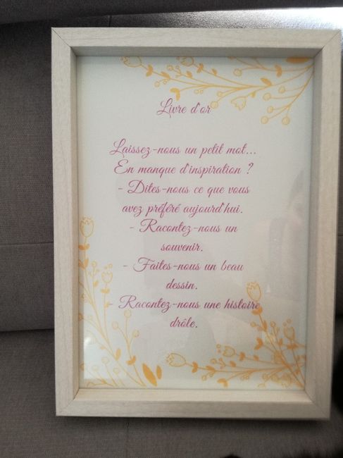Affiche livre d'or finie ! - 2