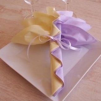 Comment plier nos serviettes ?? - 4