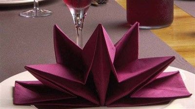 Comment plier nos serviettes ?? - 12