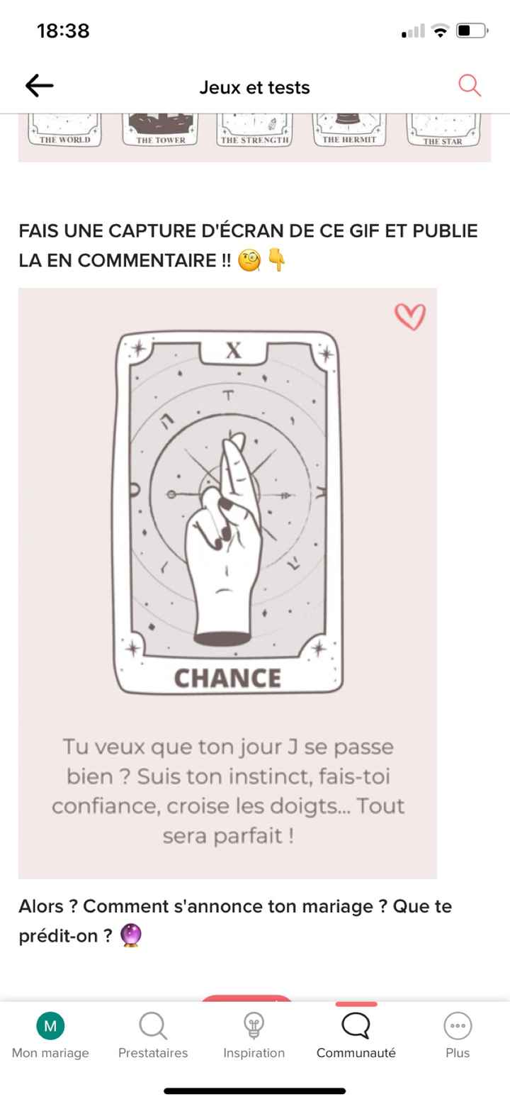 La chance te sourit 🔮😃 - 1