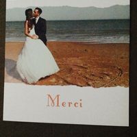 Carte de remerciement - 1