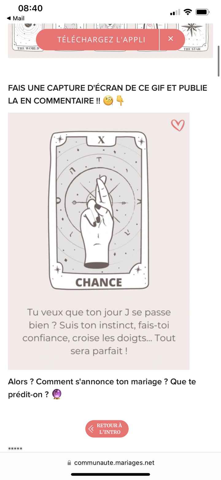 La chance te sourit 🔮😃 - 1
