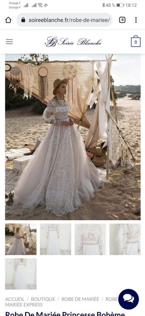 Avis site de robe Soirée blanche.fr 2