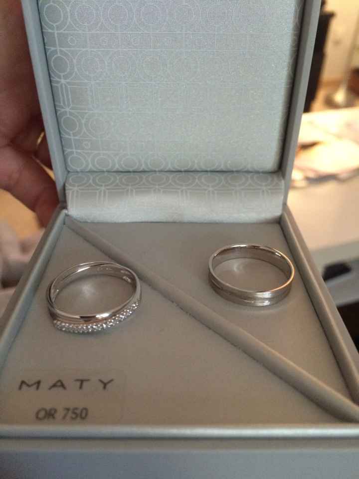 On a trouvé nos alliances!! - 1