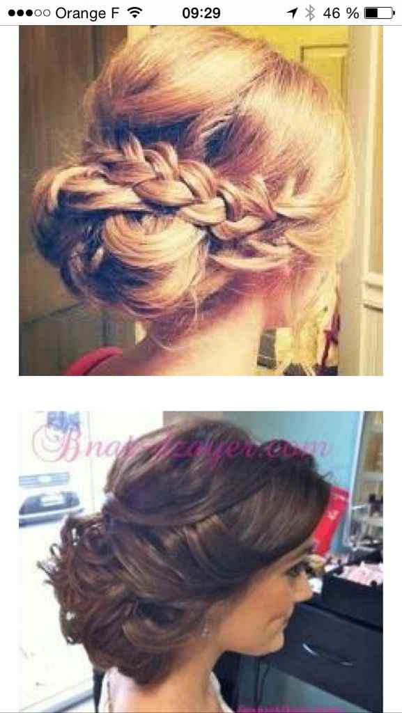 Chignon classique ou cheveux lâchés ? - 1