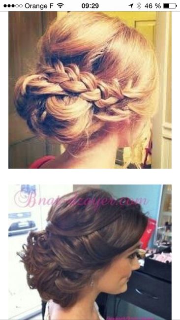Chignon classique ou cheveux lâchés ? - 1