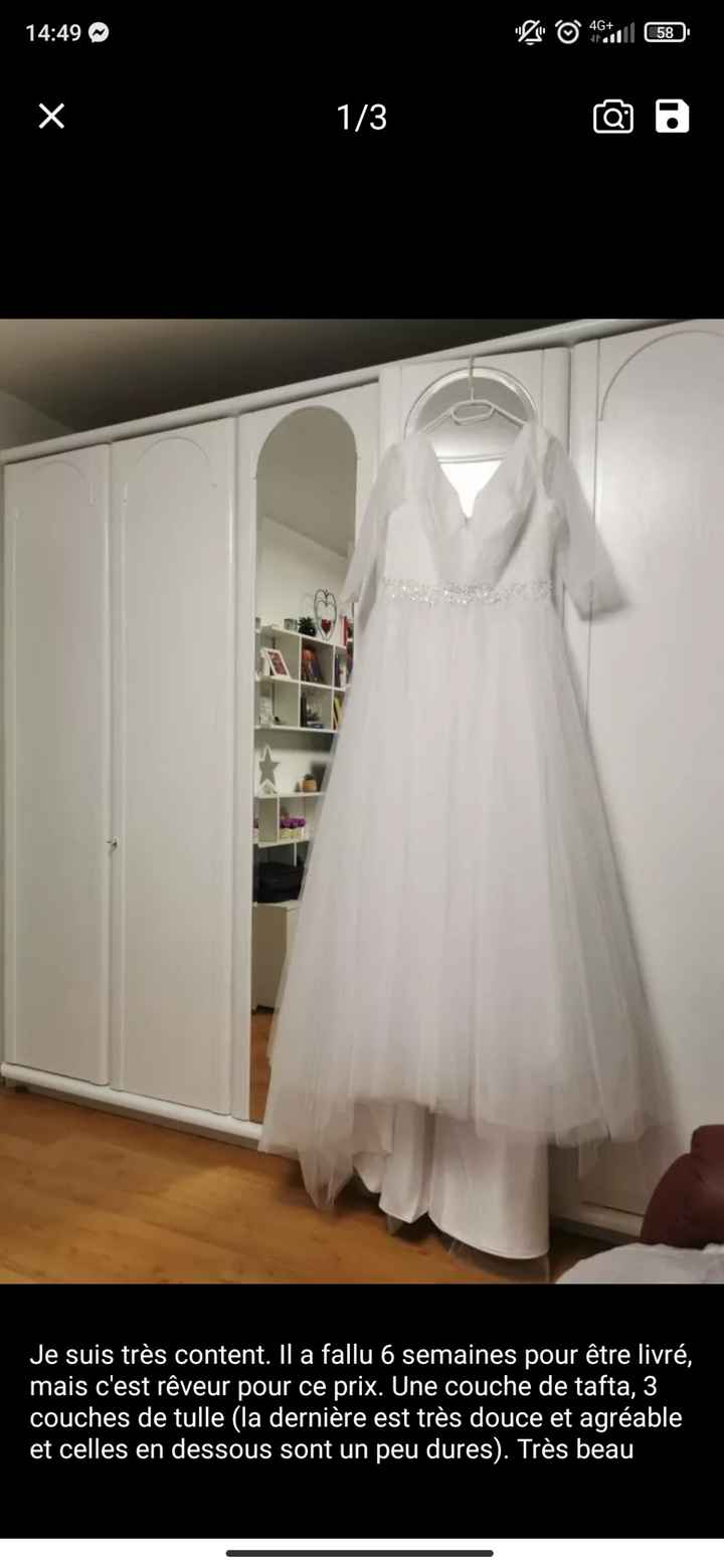 J'ai trouvé ma robe de remplacement ! Enfin, normalement...😅 - 1
