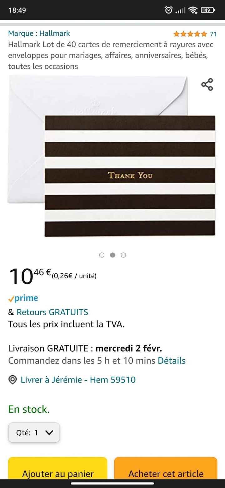 Cartes tombola jarretière - 1