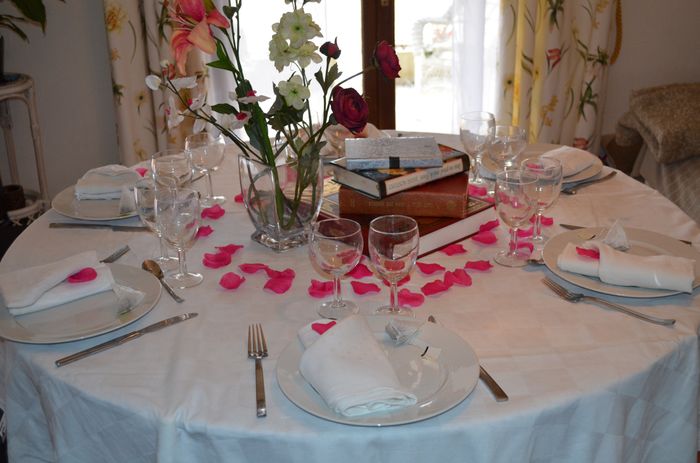 Essais centres de tables