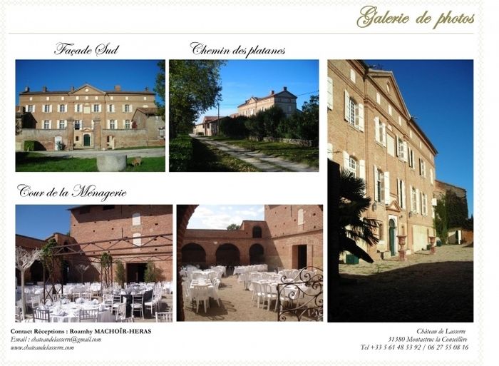 Mon lieu de réception