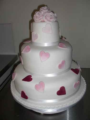 wedding cake de "sweet art"